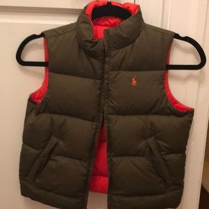 Ralph Lauren boys reversible vest